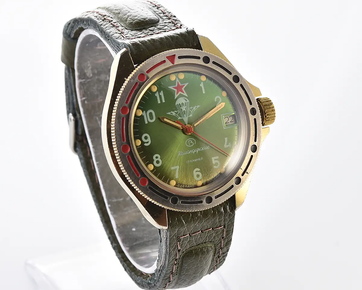 Vostok Komandirskie paratroopers mechanical wristwatch for airborn troops