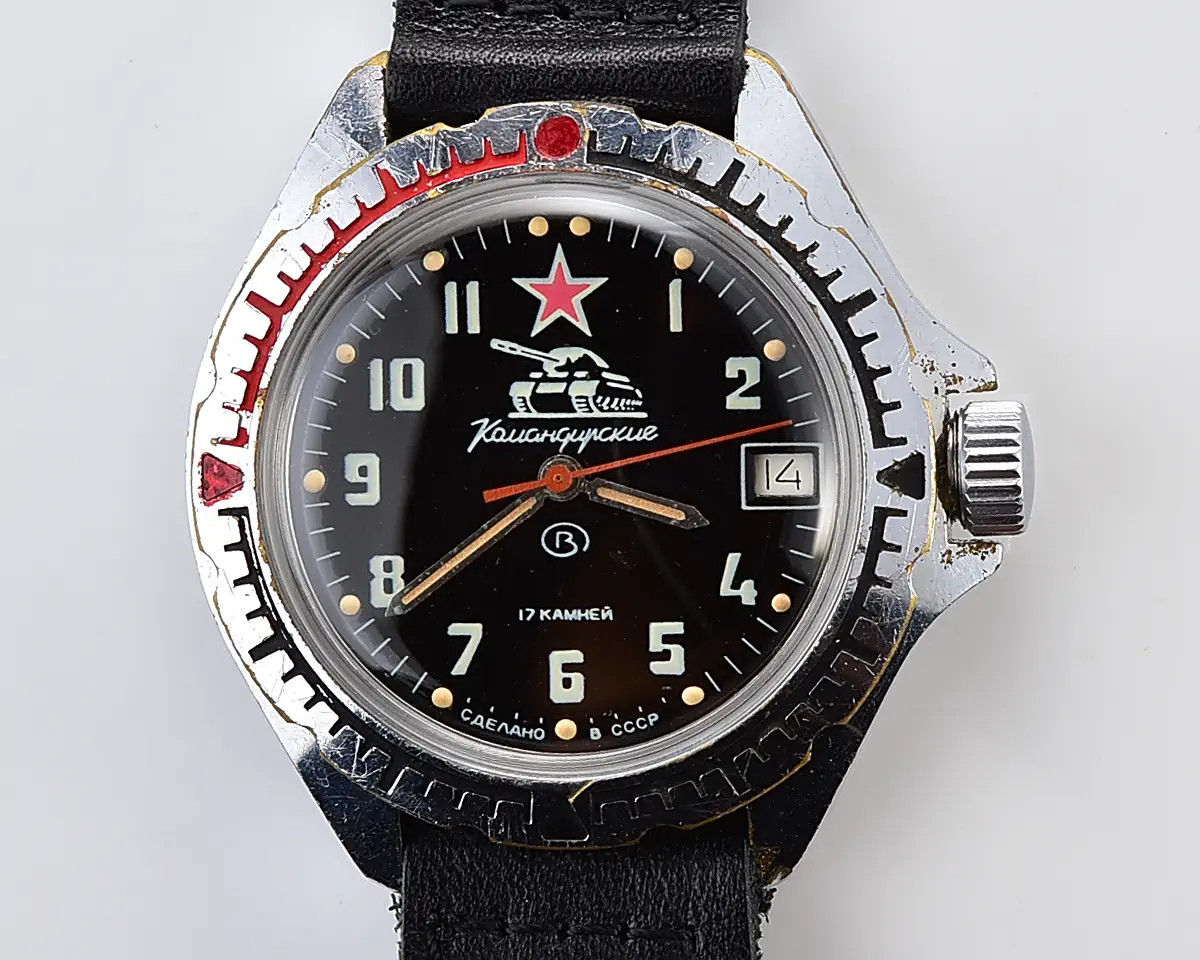 Soviet Vostok Komandirskie mechanical watch - Komandirskie Tank! - Image 8