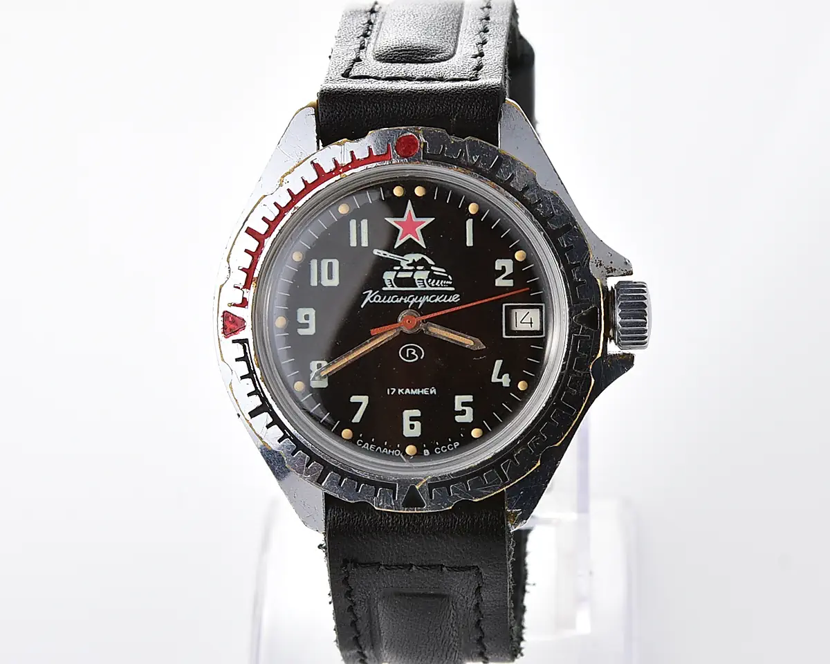 Soviet Vostok Komandirskie mechanical watch - Komandirskie Tank! - Image 2