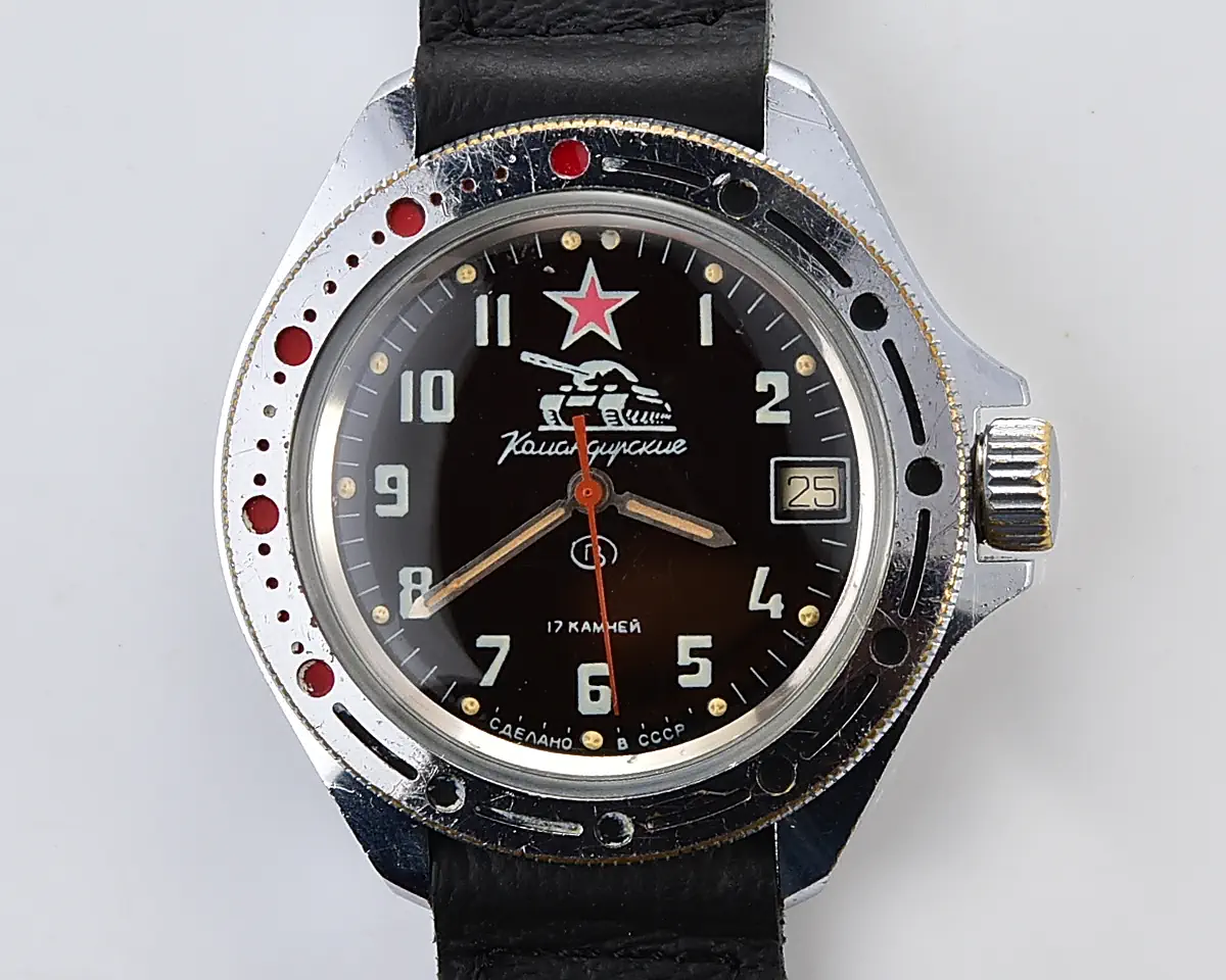 Soviet Vostok Komandirskie mechanical watch - Komandirskie Tank! - Image 8