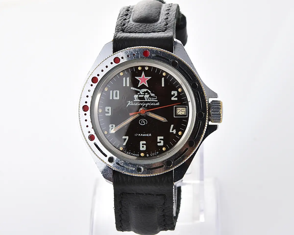 Soviet Vostok Komandirskie mechanical watch - Komandirskie Tank! - Image 2