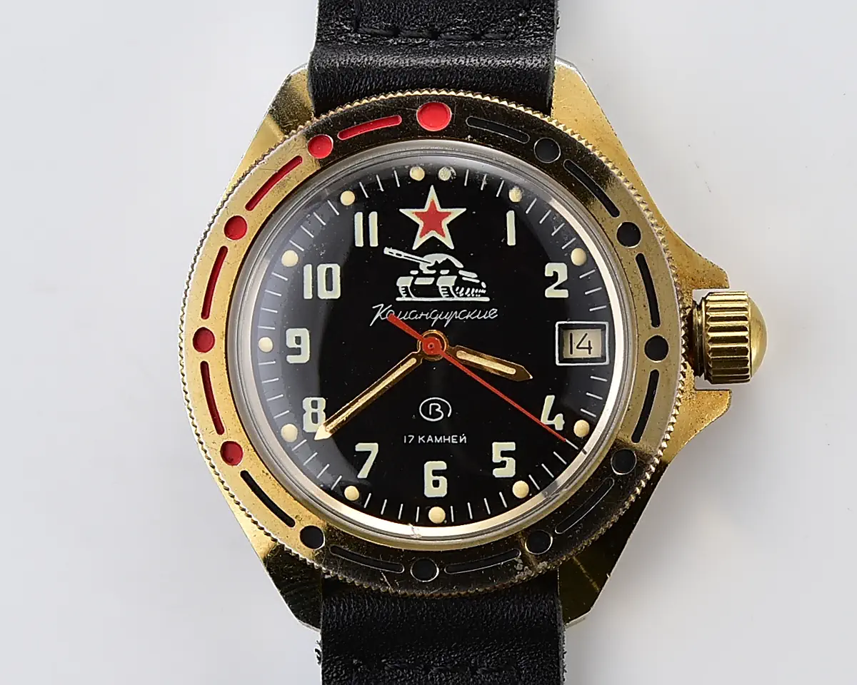Soviet Vostok Komandirskie mechanical watch - Komandirskie Tank! - Image 8