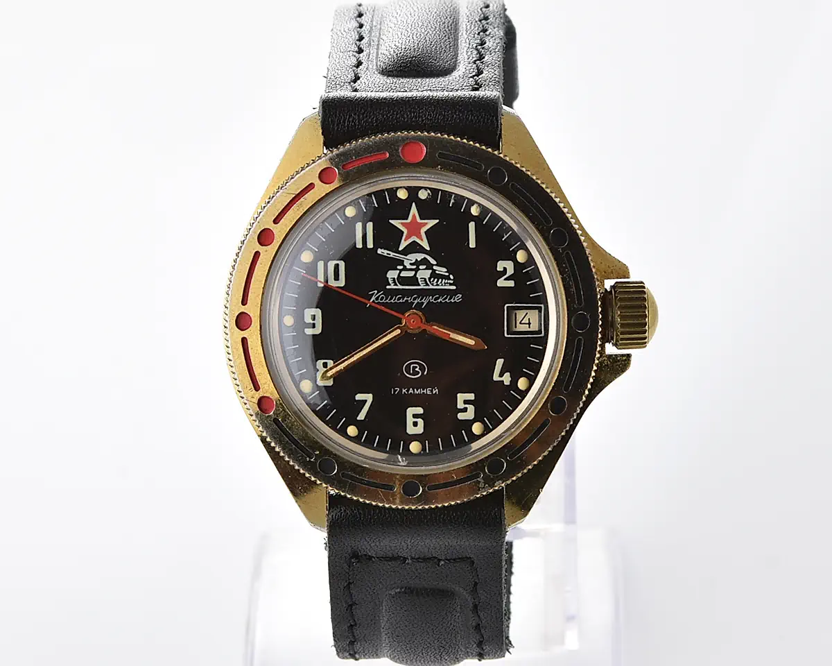Soviet Vostok Komandirskie mechanical watch - Komandirskie Tank! - Image 2