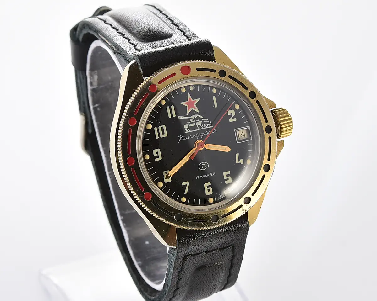 Soviet Vostok Komandirskie mechanical watch - Komandirskie Tank! - Image 3