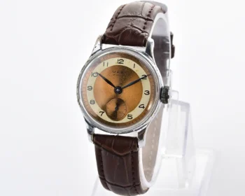 Vintage Soviet Mayak mechanical watch in hermetic case, 1MChZ, the 3rd quarter of 1955