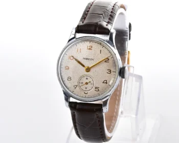 Soviet Pobeda "34-K" in uncommon hermetic case - the actual first watch in space!
