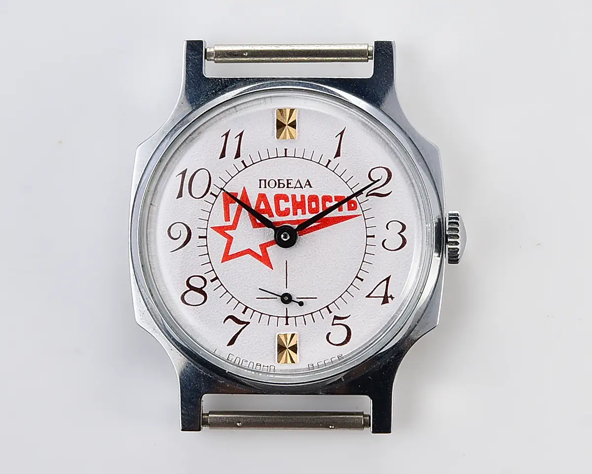 TIME CAPSULE: Soviet mechanical Pobeda Glasnost watch - New Old Stock (NOS)!