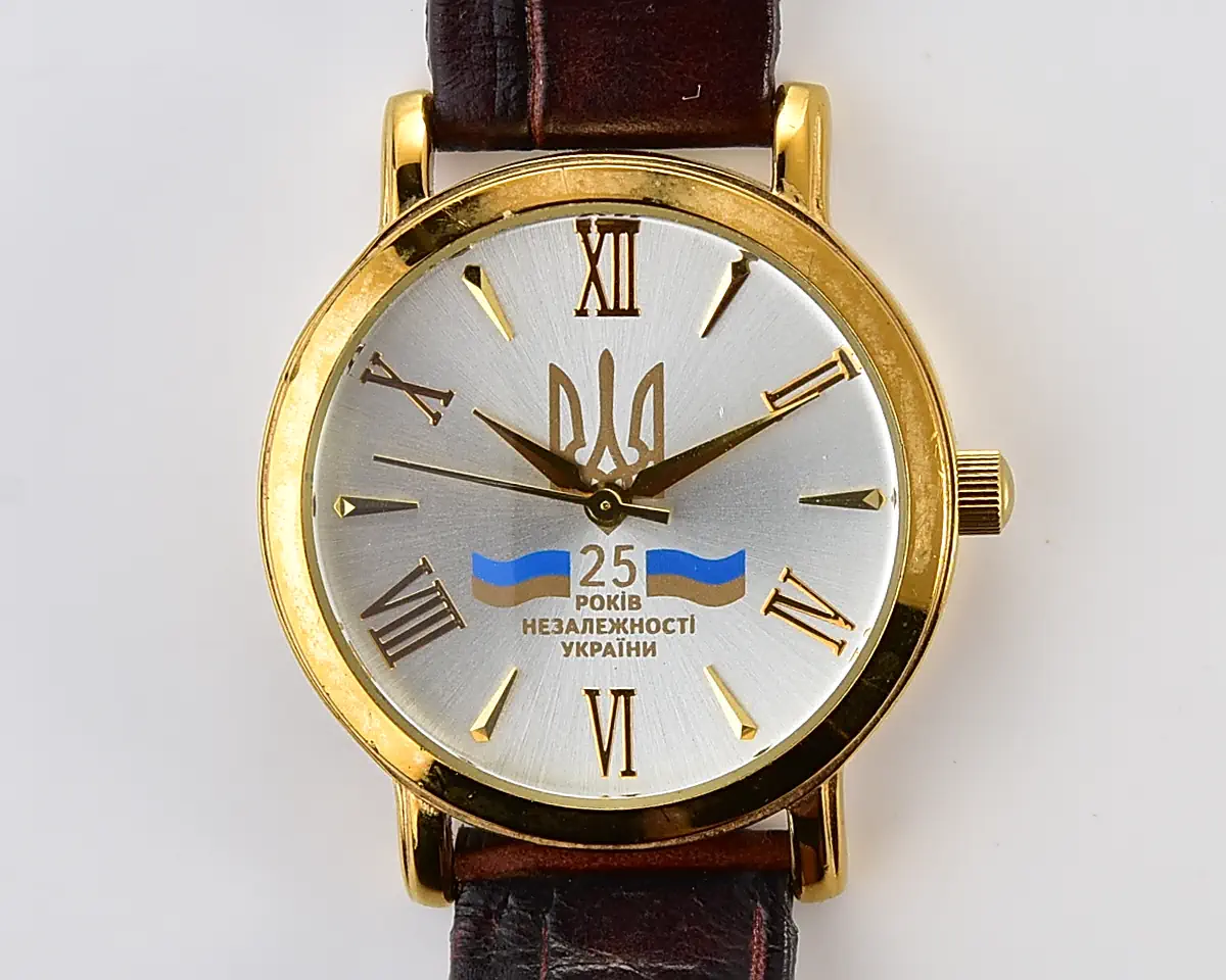 🇺🇦Ukrainian made Poljot (Kleynod) watch - the 25th anniversary of Ukraine independence!