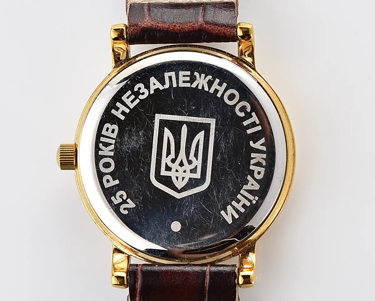 🇺🇦Ukrainian made Poljot (Kleynod) watch - the 25th anniversary of Ukraine independence!