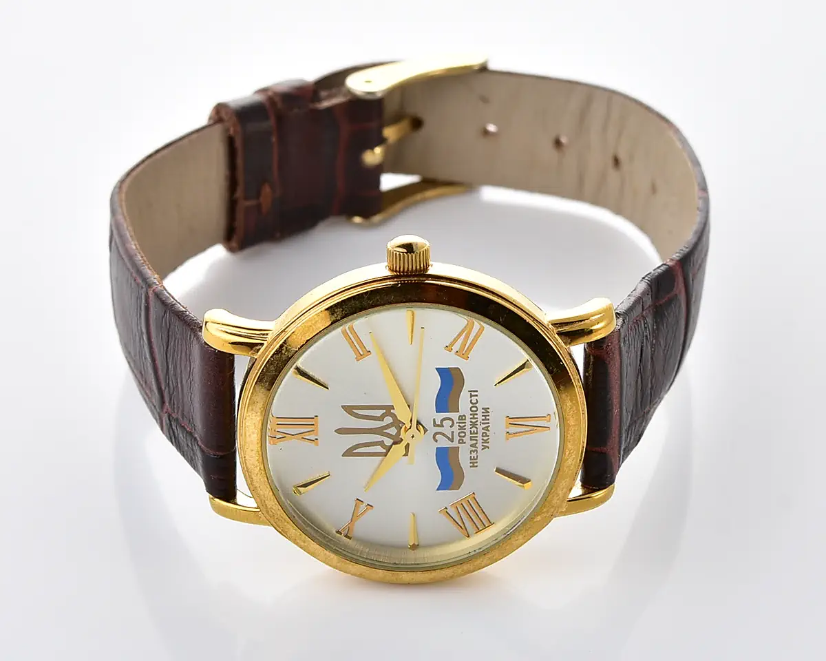 🇺🇦Ukrainian made Poljot (Kleynod) watch - the 25th anniversary of Ukraine independence!