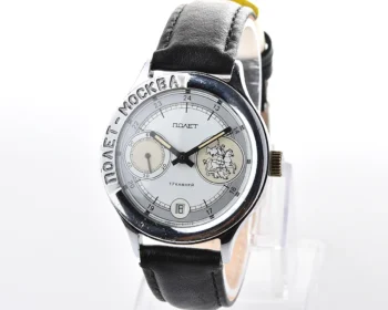 Soviet Poljot-Moskva mechanical wristwatch