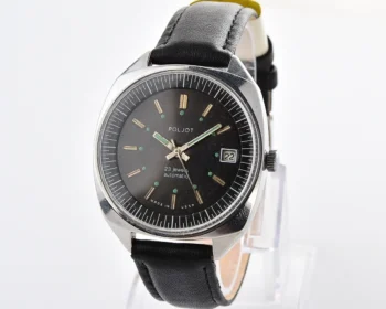 Poljot "55G"(Aeroflot) automatic mechanical watch, stainless steel body