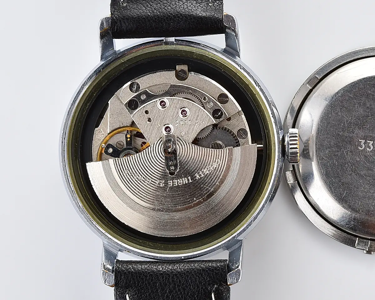 Soviet Poljot mechanical wristwatch with automatic self-winding movement