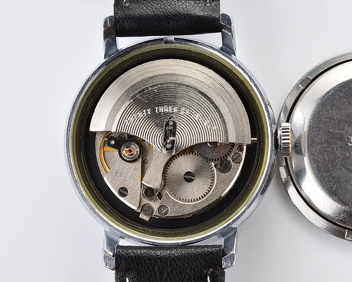 Soviet Poljot mechanical wristwatch with automatic self-winding movement