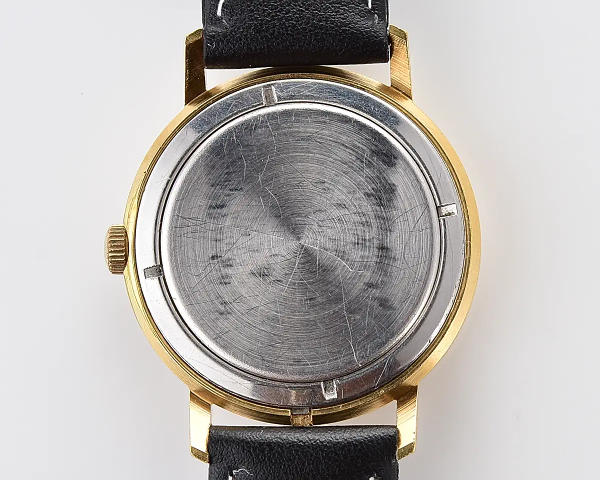 Excellent Soviet Poljot vintage gold-plated mechanical watch