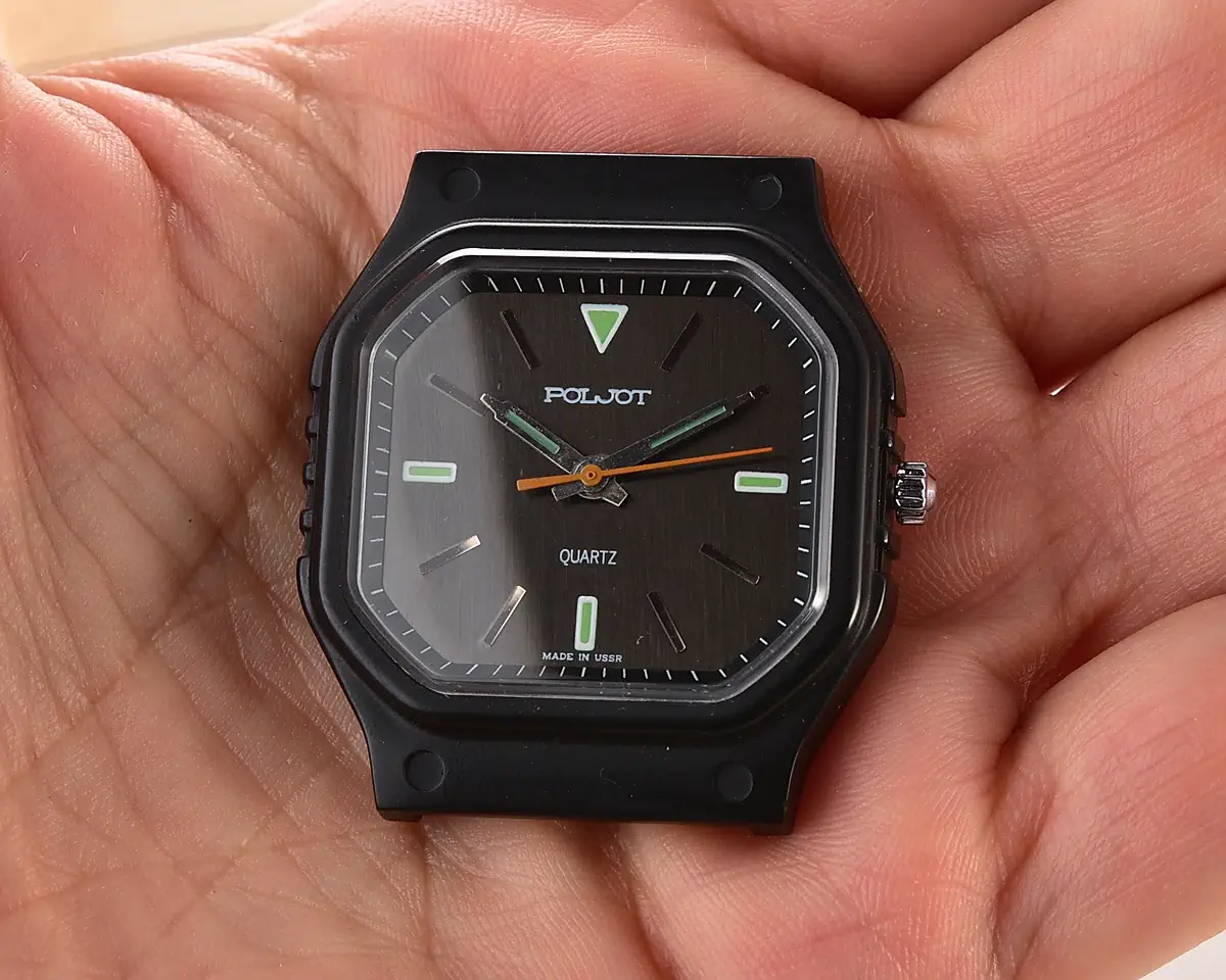 TIME CAPSULE: Soviet Poljot watch with quartz movement - New Old Stock (NOS)!