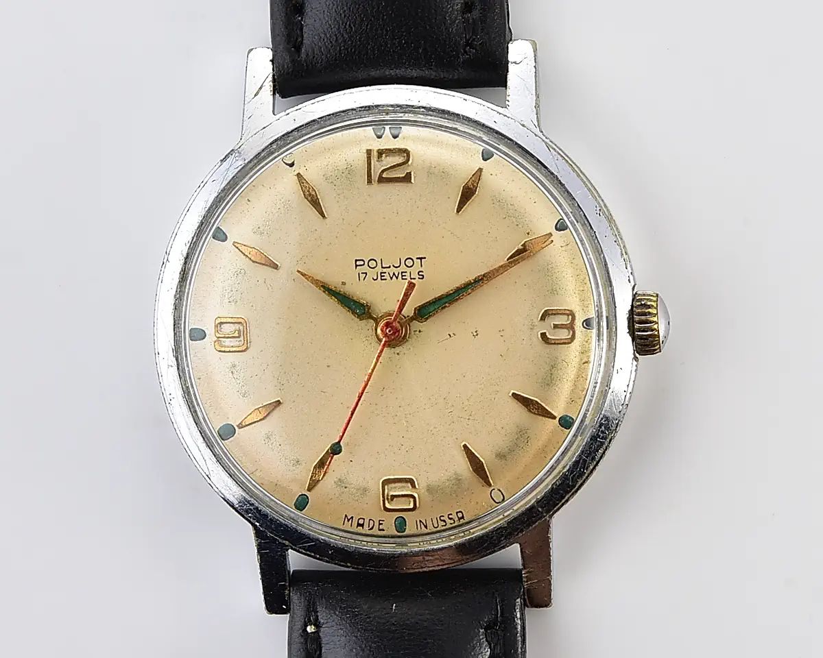 Vintage Soviet Poljot mechanical watch