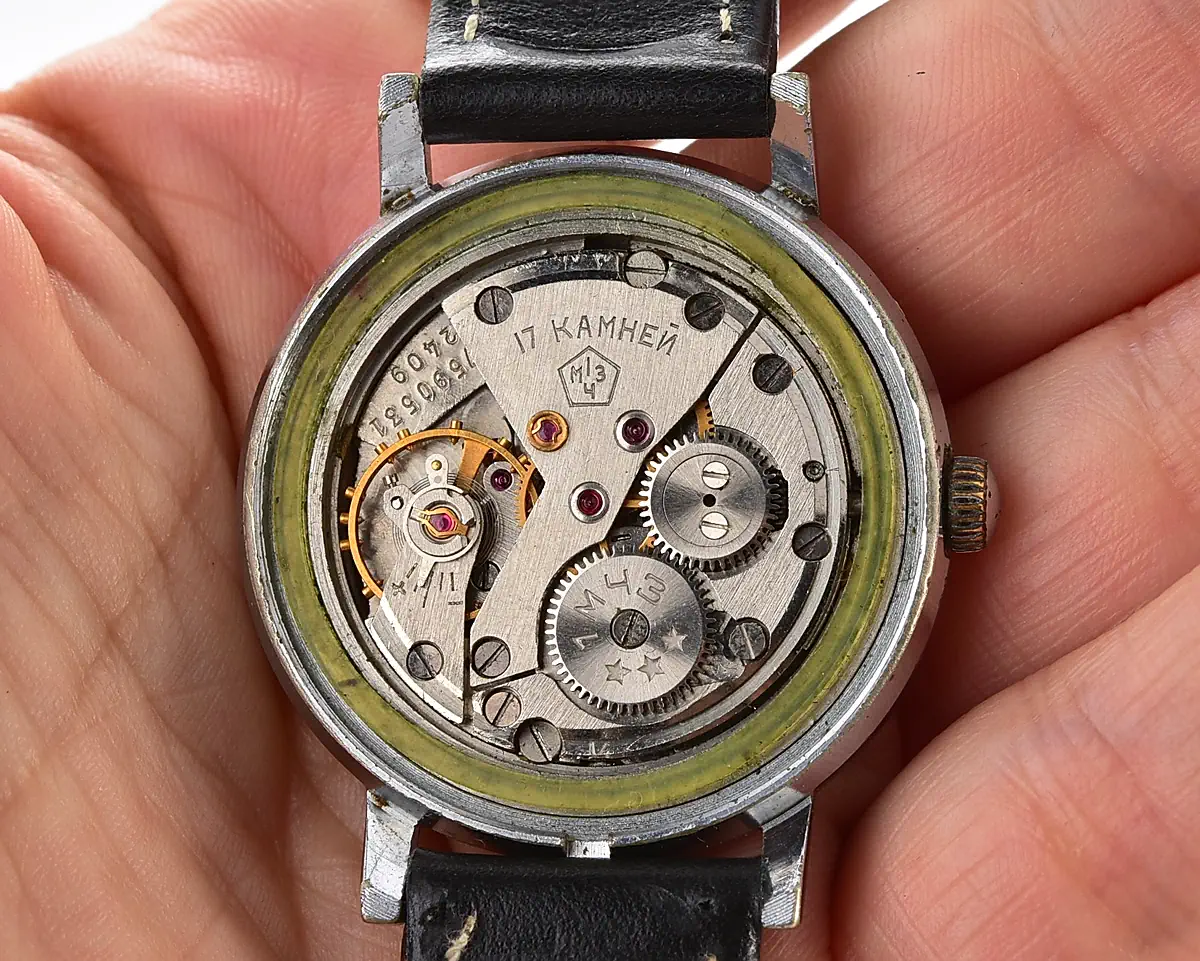 Vintage Soviet Poljot mechanical watch