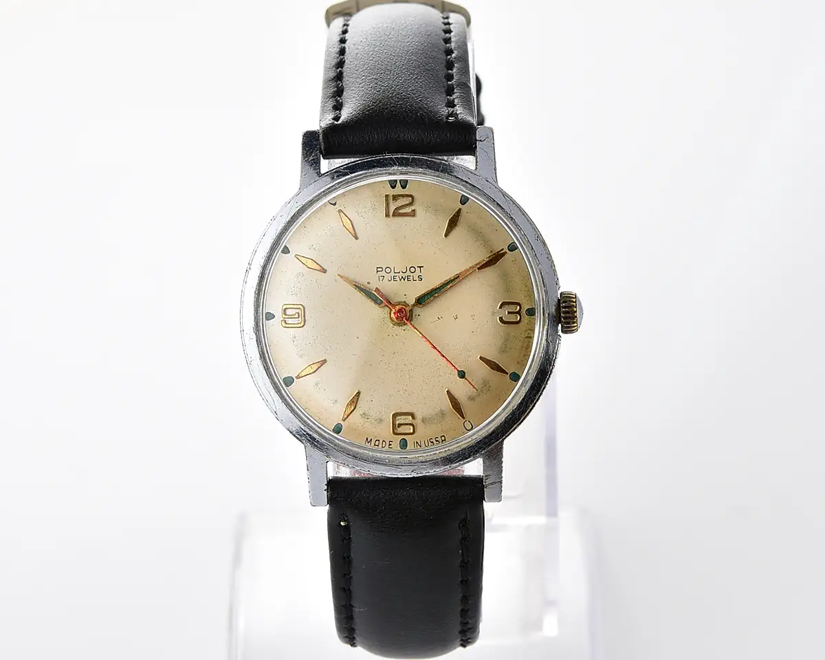 Vintage Soviet Poljot mechanical watch