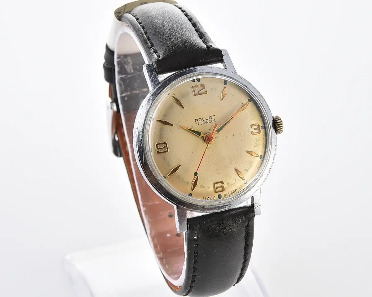 Vintage Soviet Poljot mechanical watch