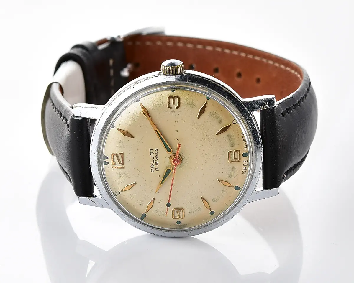 Vintage Soviet Poljot mechanical watch