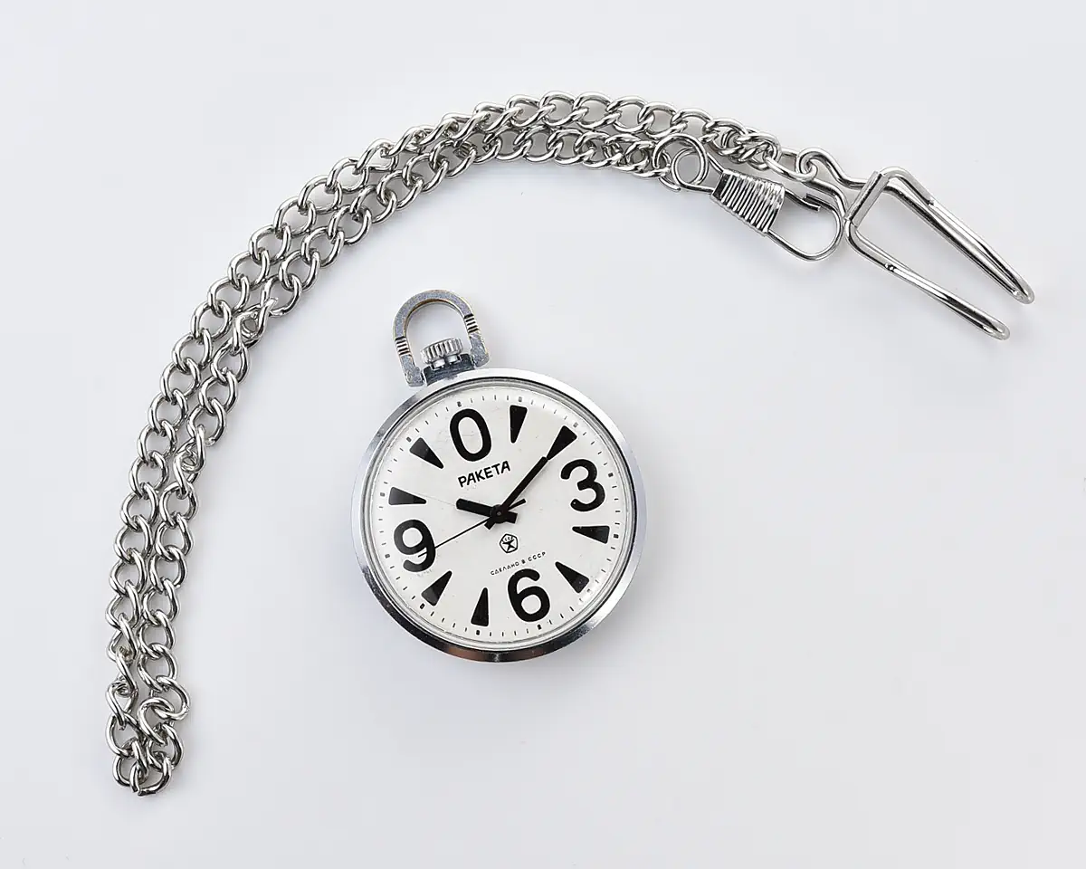 Raketa “big zero” vintage Soviet pocket watch