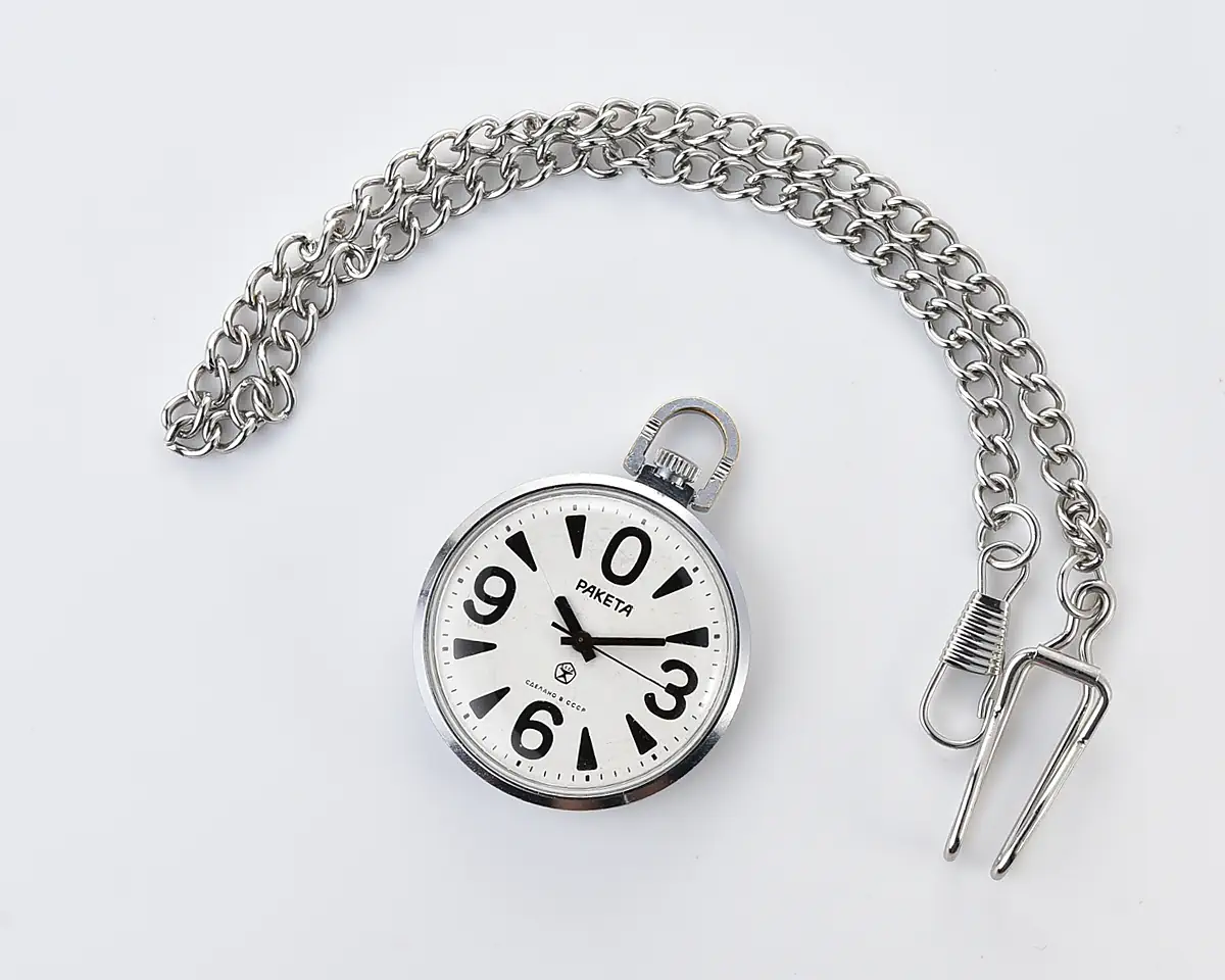 Raketa “big zero” vintage Soviet pocket watch