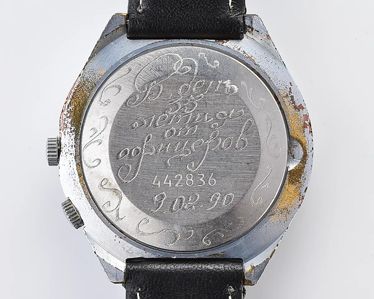 Soviet Raketa perpetual calendar mechanical watch - Image 10