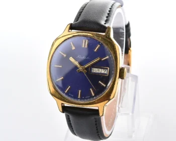 Vintage Soviet gold-plated Raketa with automatic self-winding mechanical movement