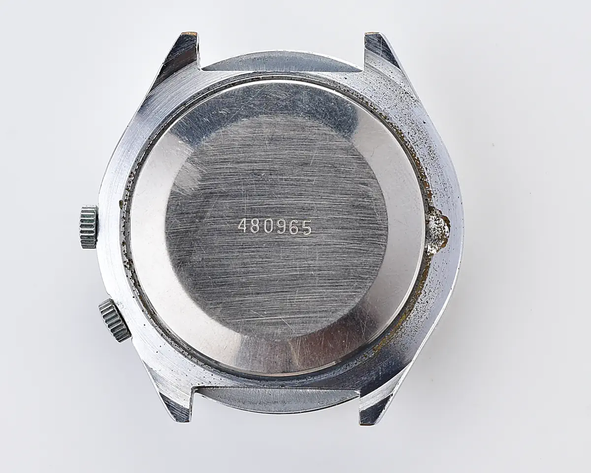 Vintage Soviet mechanical Raketa watch with 24 hours 2623.H mechanical movement