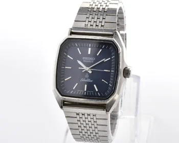 Vintage Seiko SilverWave Quartz – Navy Blue Dial from January 1981