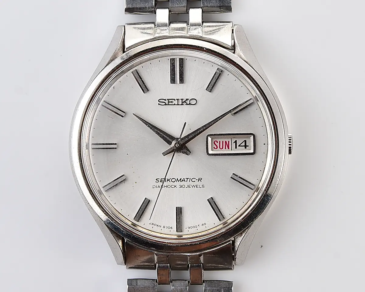 Vintage Seiko Seikomatic-R – Silver Sunburst Day-Date from November 1966