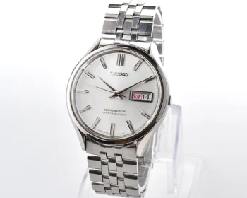 Vintage Seiko Seikomatic-R – Silver Sunburst Day-Date from November 1966