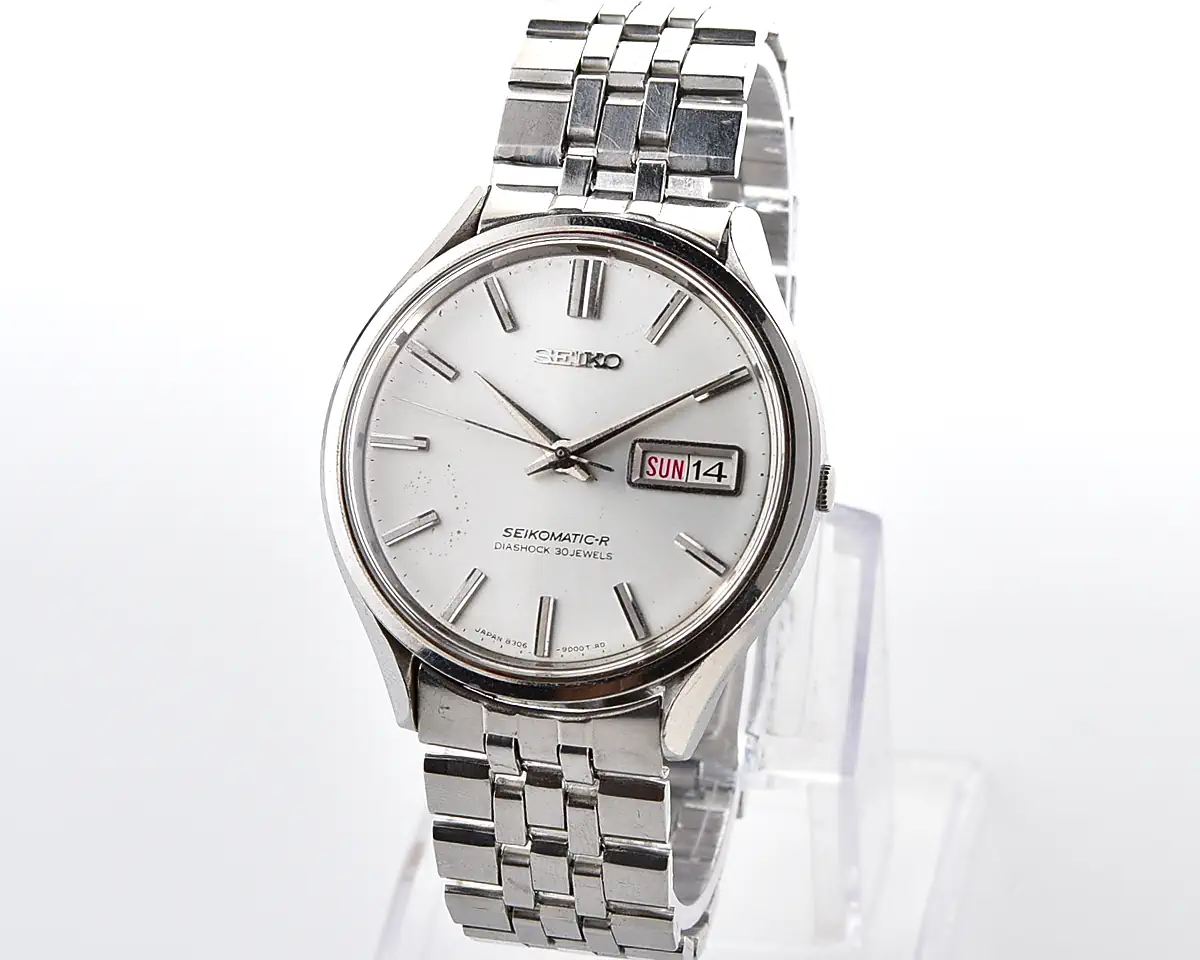 Vintage Seiko Seikomatic-R – Silver Sunburst Day-Date from November 1966