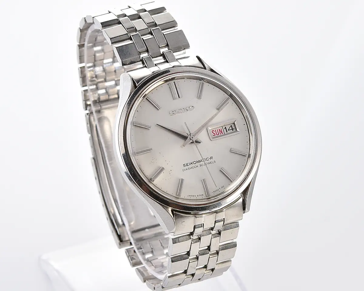 Vintage Seiko Seikomatic-R – Silver Sunburst Day-Date from November 1966