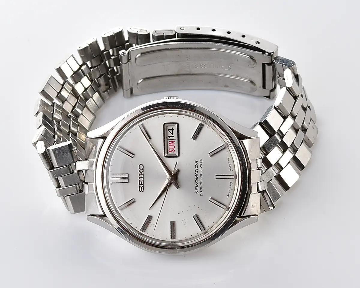 Vintage Seiko Seikomatic-R – Silver Sunburst Day-Date from November 1966
