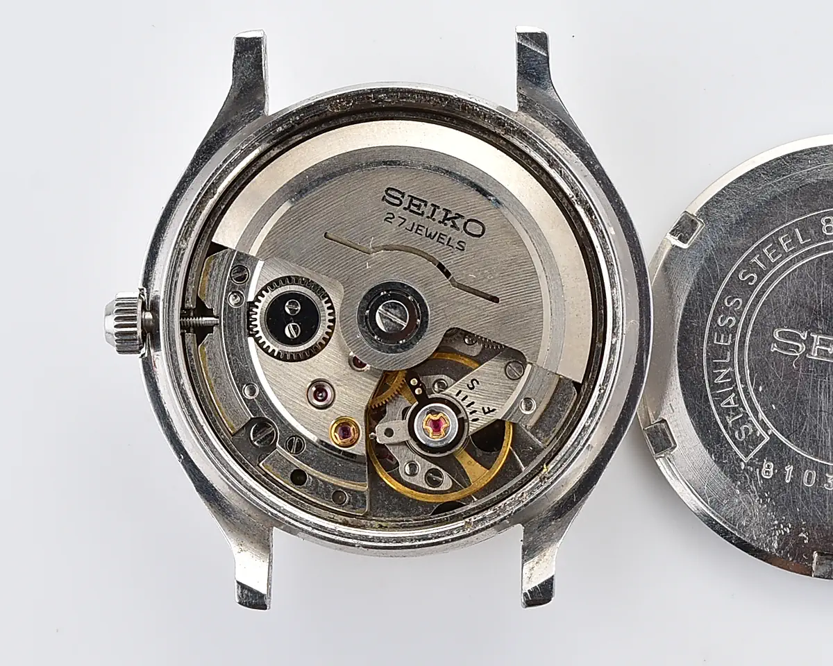 Vintage Seiko Business-A - Silver Linen Day-Date Automatic from January 1968