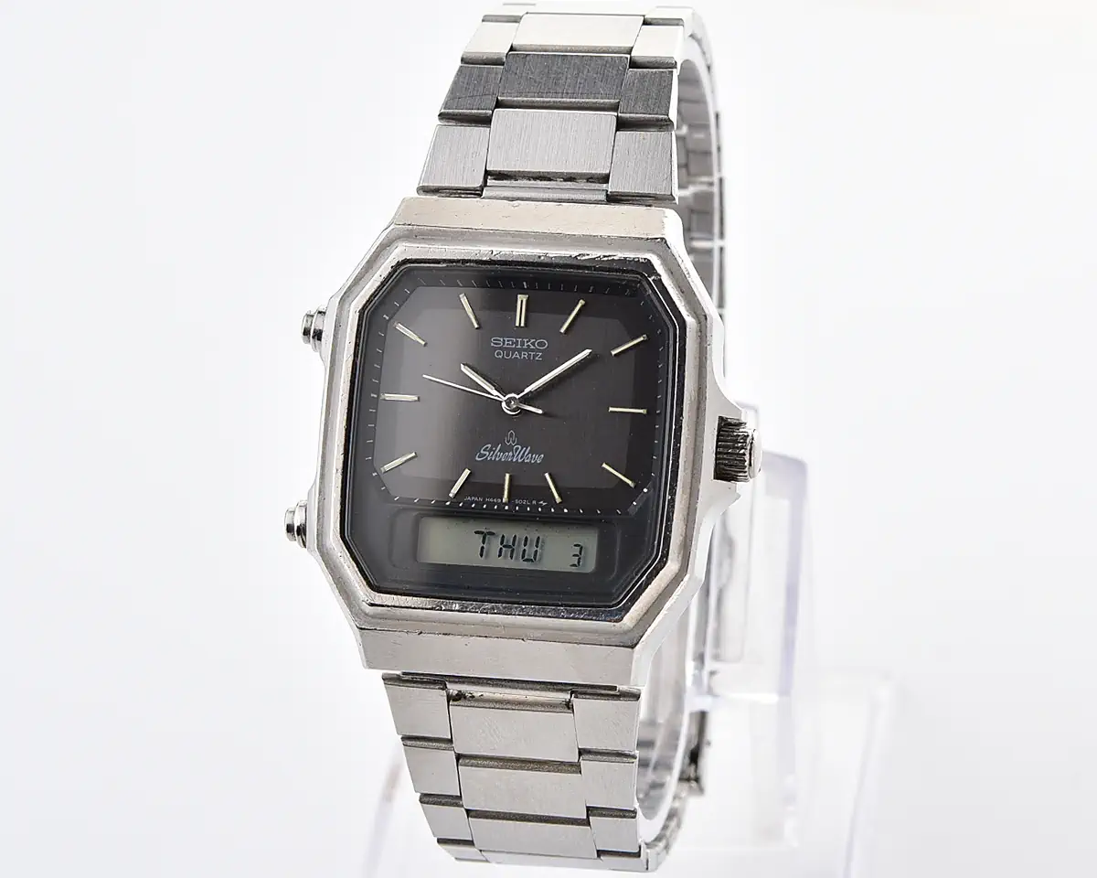 Vintage Seiko SilverWave – Ana-Digi Alarm Chronograph from February 1983
