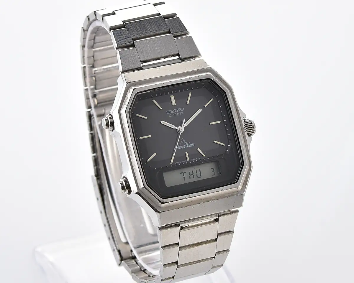 Vintage Seiko SilverWave – Ana-Digi Alarm Chronograph from February 1983