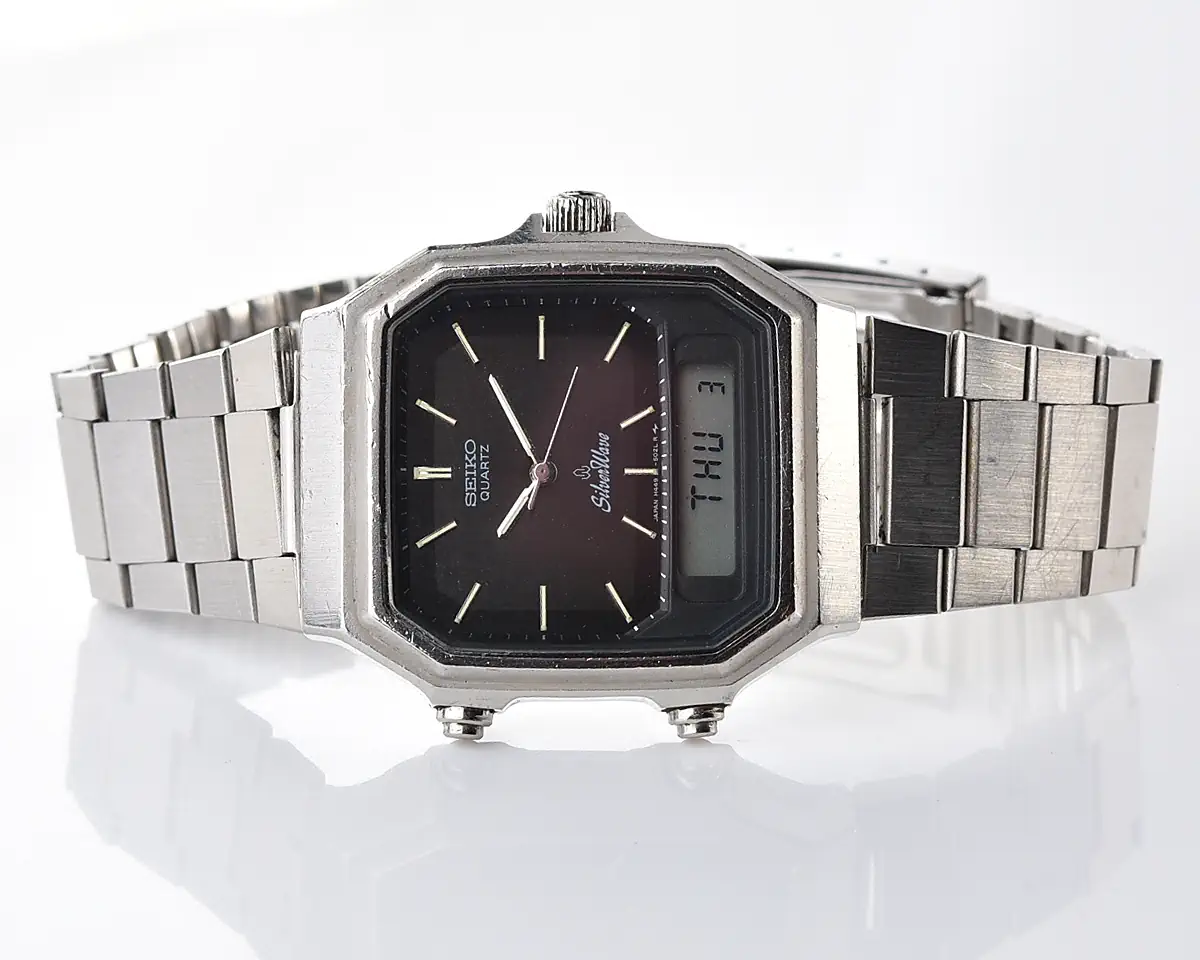 Vintage Seiko SilverWave – Ana-Digi Alarm Chronograph from February 1983