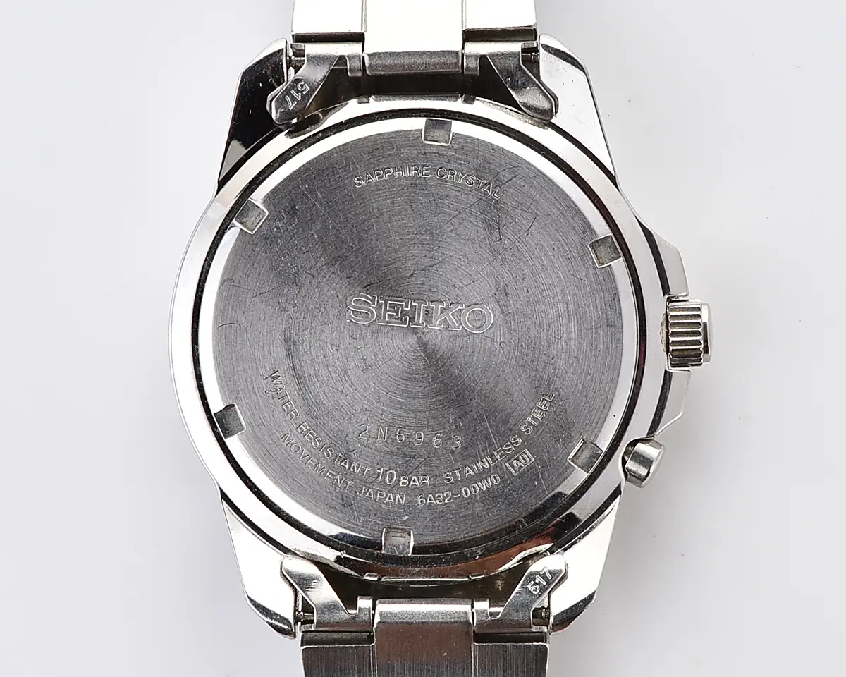 Vintage Seiko Perpetual Calendar 100M – Black Dial Quartz from November 2002