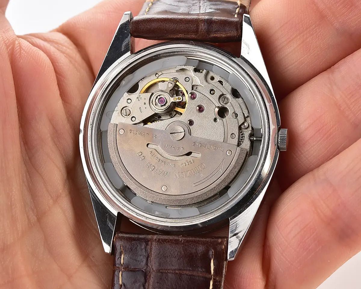 Vintage Citizen Eagle 7 – Black Dial Day-Date Automatic from November 1984