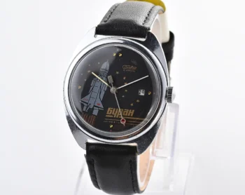 Slava Buran mechanical vintage watch – relic of Soviet space exploration era!
