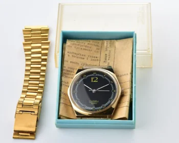 TIME CAPSULE: Soviet Slava with quartz movement – New Old Stock (NOS)!