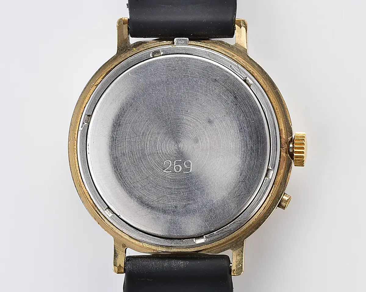 Gold-plated Slava Soviet mechanical vintage watch - Image 11