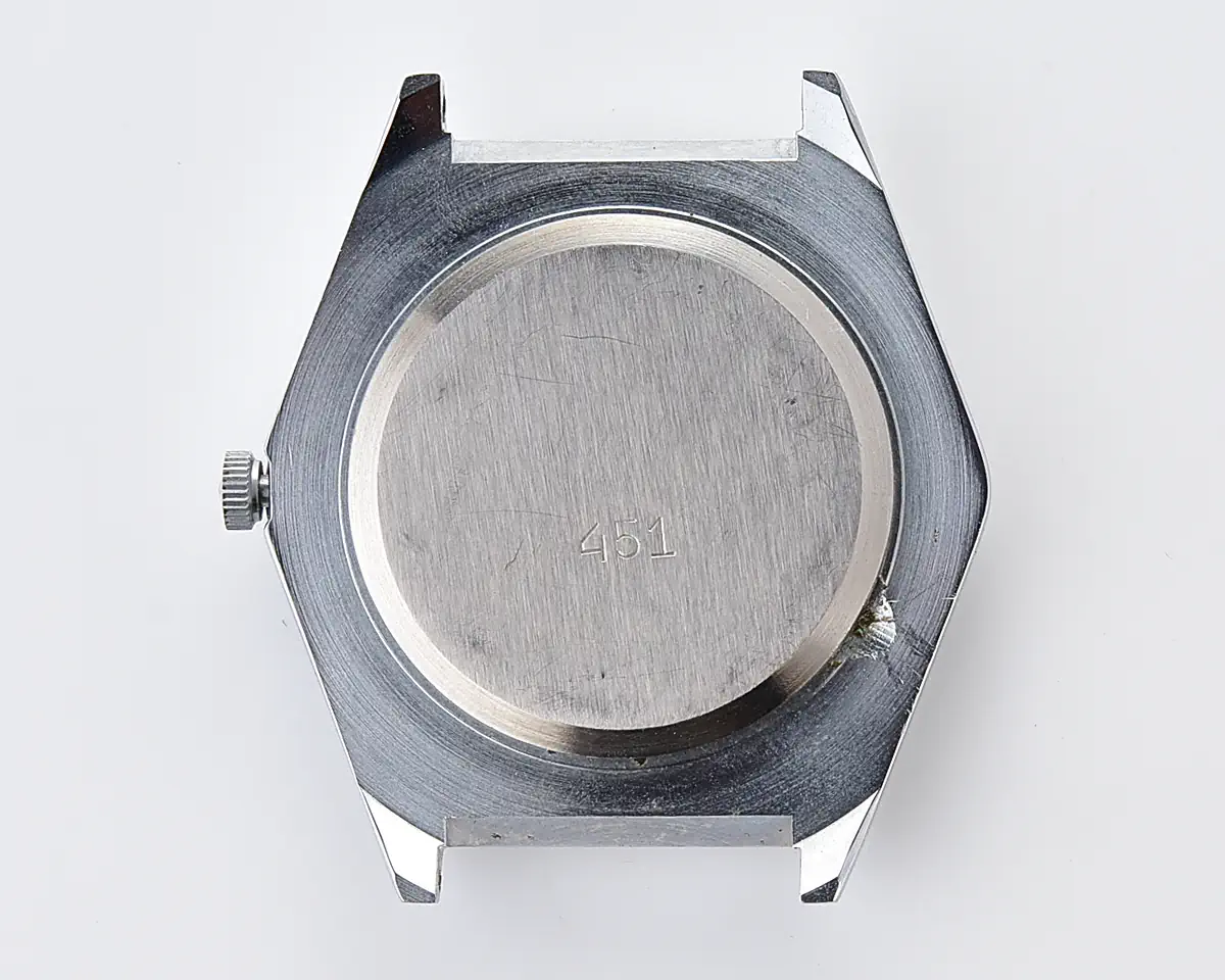 Slava Perestroika quartz watch with red star dial, from April 1992 - Image 10