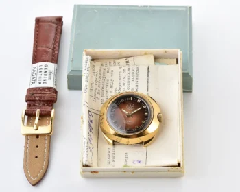 TIME CAPSULE: Soviet gold-plated Slava with mechanical movement – New Old Stock (NOS)!