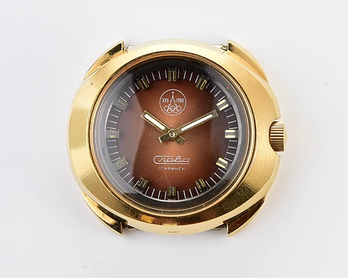 TIME CAPSULE: Soviet gold-plated Slava with mechanical movement – New Old Stock (NOS)! - Image 11