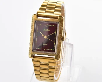 Soviet Slava wristwatch with quartz movement