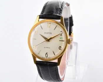 Vintage Soviet Wostok (Vostok) mechanical gold-plated wristwatch